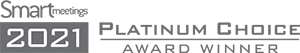 Smart Meetings 2021 Platinum Choice Award Winner