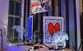 Various art pieces