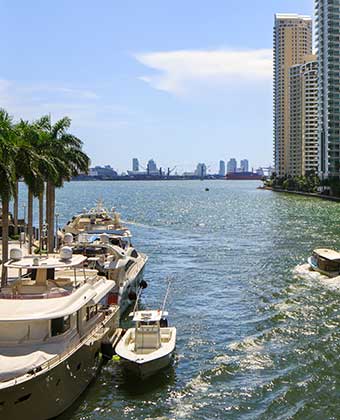 Boat dock near EPIC